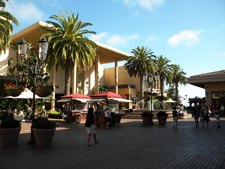 Fashion Island Shopping Center Topo Map CA, Orange County (Newport Beach OE  S Area)